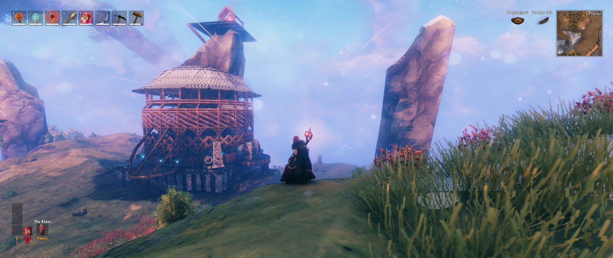 JDubbTV_'s tweet photo. Finally started moving into the new base after a week of building. 

#Valheim https://t.co/zw8xMkAyGX