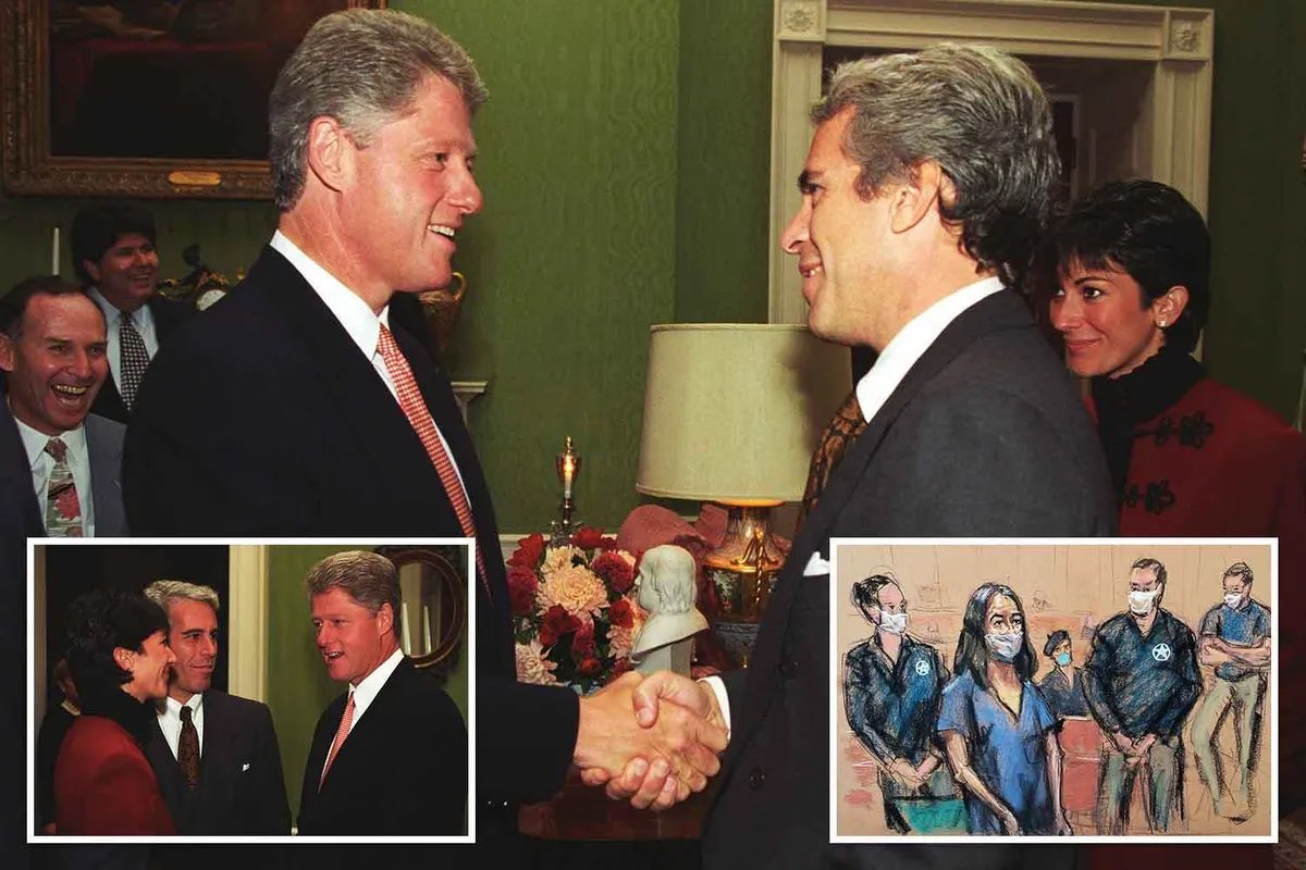 sovereignincity's tweet photo. @ericareport Yup. They are all pedos. @BillClinton too. https://t.co/iSvXmBVY1N