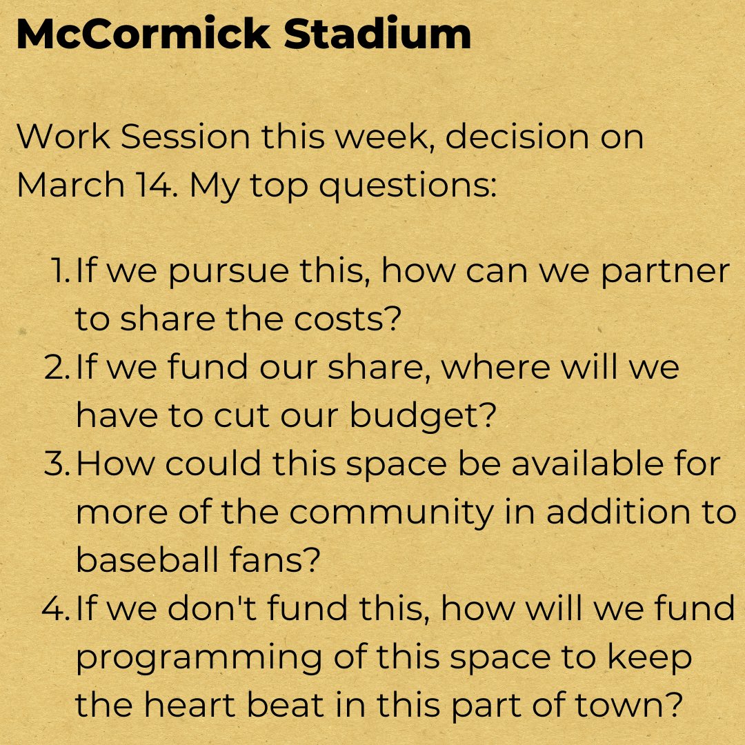maggie4avl's tweet photo. 2/14/23 Council Mtg Preview:    1. McCormick Stadium discussion 2. I26 funding 3. Biodiesel buses…..and much more at your next riveting local government meeting 😅😎 #leslieknopeapproved #avl #avltoday #avlgov https://t.co/h9cRpLhgB7