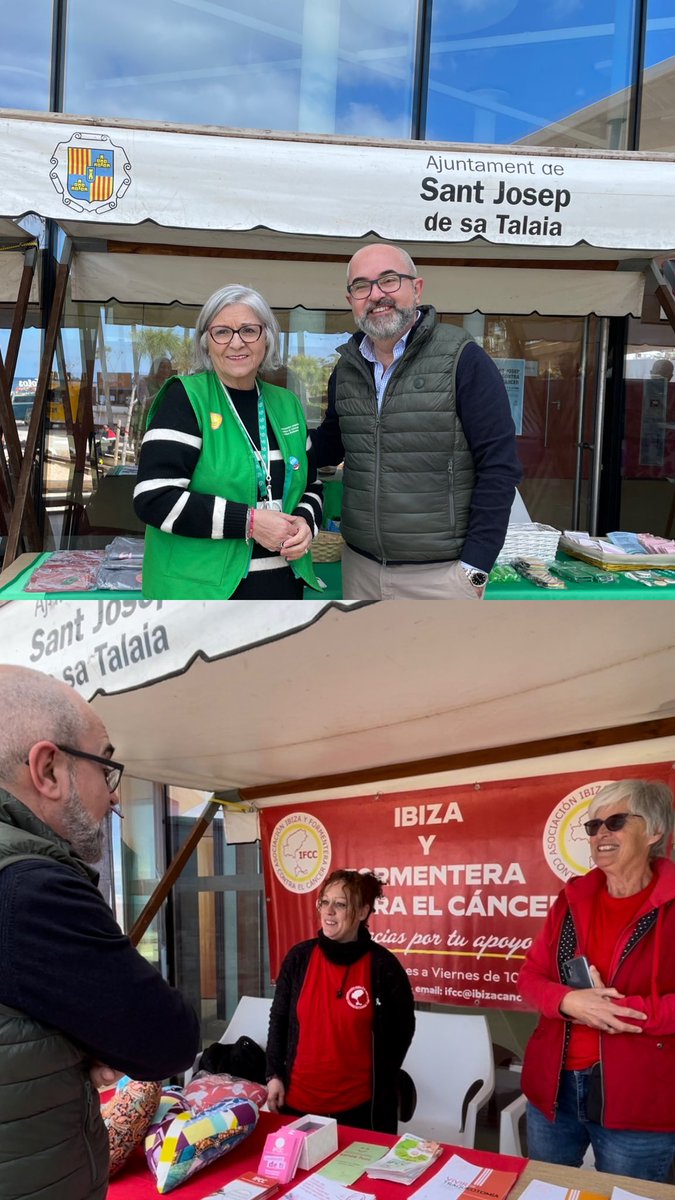 PPSantJosep's tweet photo. VI Sant Josep contra el càncer a Caló de S’Oli amb #APAAC #IFCC #ASPANOB #ACCELENATORRES #AECC #AECMM 

Un dia festiu per reconèixer 365 de feina,acompanyament, ajuda, reivindicació i investigació.

#cáncer #contracáncer #investigación #worldcancerday https://t.co/X1myAdO4HD