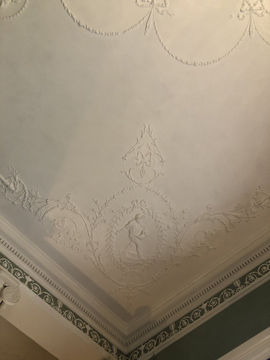 LiJiang02's tweet photo. Went to visit Killerton House this morning and found this special ceiling - it includes four agricultural seasons! https://t.co/btG76WTTH9