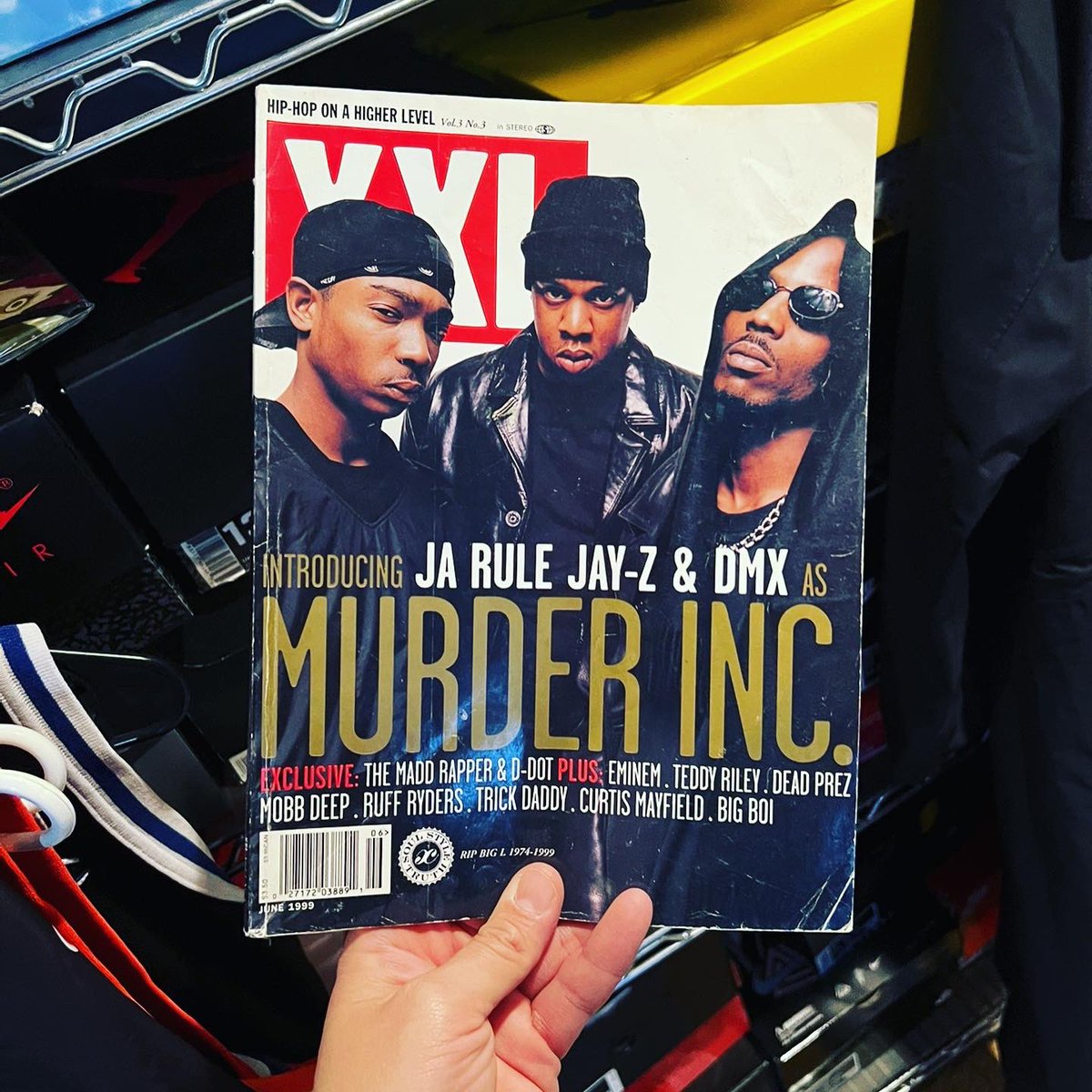 losodelfresco's tweet photo. XXL MAGAZINE📏”MURDER INC”📏JUNE 1999 📏#TheBreadandButterShow #Runitbackradio https://t.co/E16kNnXAyE