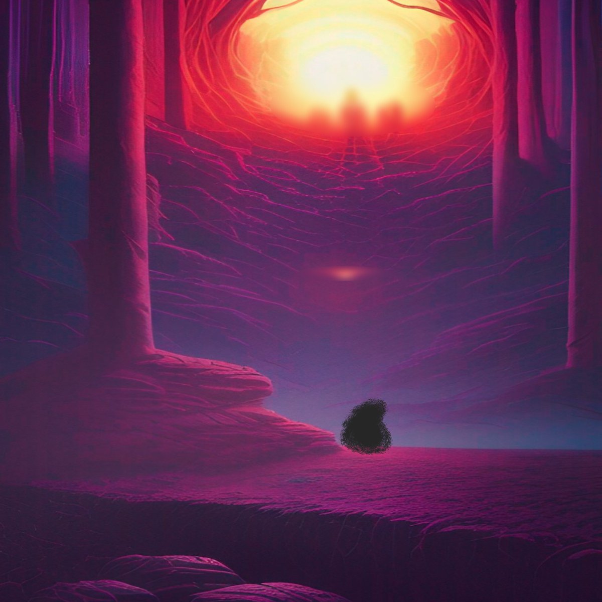 I created a small 1/1 AI collection under the name <a href="/SmudgeTheHoly/">Smudge</a>. Smudge is my artistic exploration into the feelings of depression.  I don't plan on making anymore AI art for Smudge, but I may release other collections under Smudge that explore the same themes. RT &amp; Bid frens!