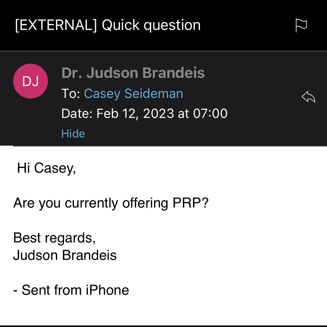 Casey Seideman MD tweet media