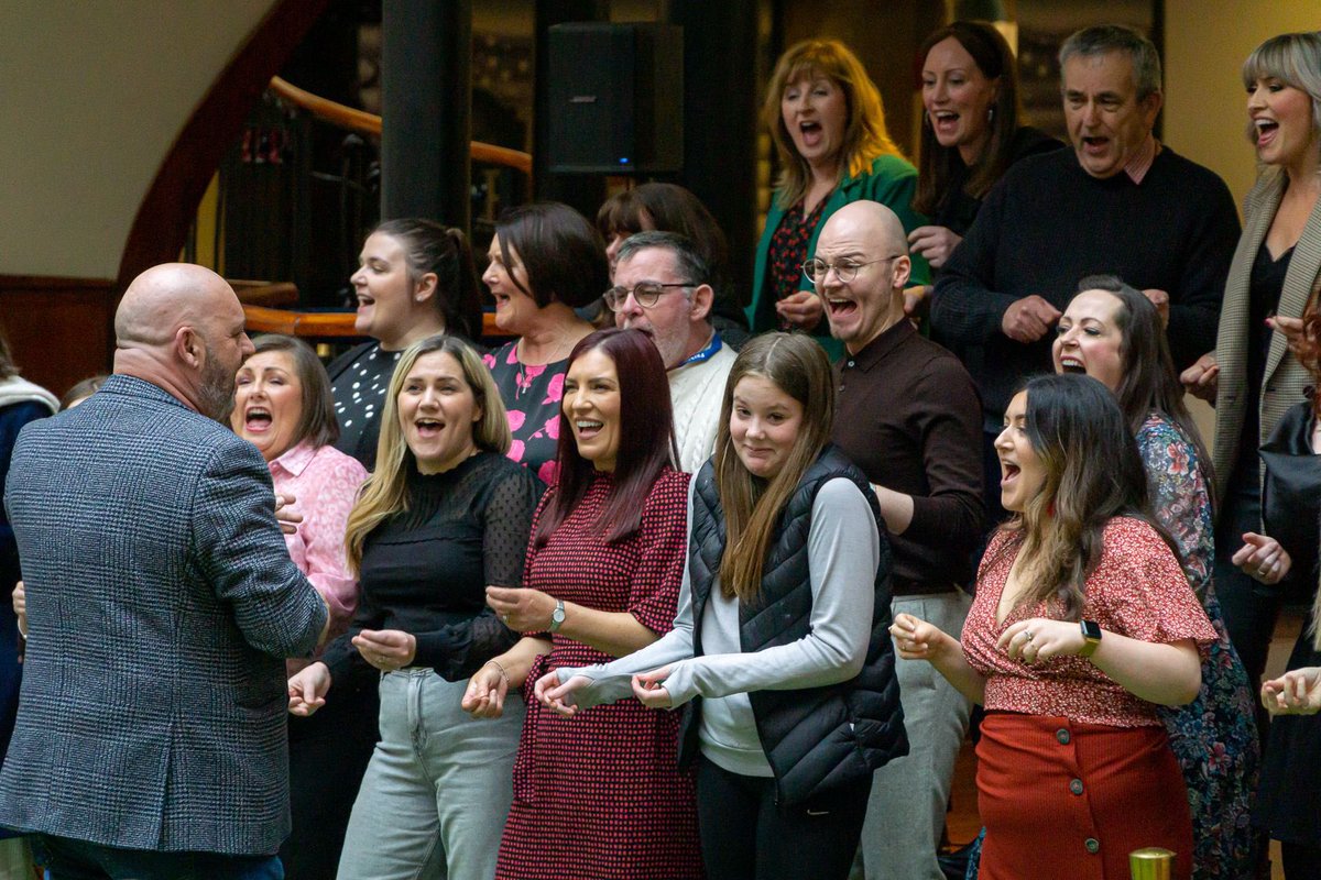 Thank you Princes Square for having us yesterday! We had an absolute  ball and we hope all the shoppers did too! 

Spot the rogue choir members! Thanks for helping us out with a few numbers guys 😉😂

And big thank you to Robin Miller for the fantastic photos!!