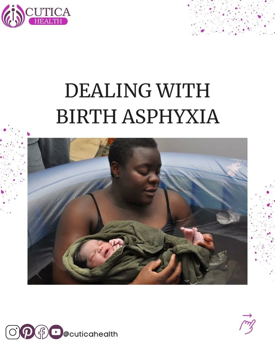 cuticahealth's tweet photo. What does Birth Asphyxia mean?
Birth Asphyxia occurs when a babyβs brain and other organs do not receive sufficient amounts of oxygen and nutrients during birth or as soon as they are born.
#CuticaHealth #BirthAsphyxia #Health https://t.co/ou2tKaRbg1