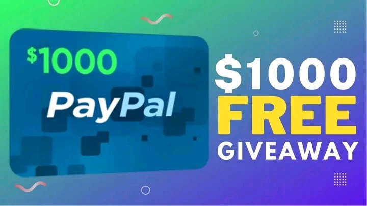 KironAli2022's tweet image. FREE GIVEAWAY: A Chance to Win Paypal Gift Card 1000$ !

This is a Free Giveaway But Only For United state.

How to Enter : t.ly/exGf

SIGN UP WITH MOBILE NUMBER

#paypal
#paypalgift
#paypalgiftcard
#freepaypalgiftcard
#paypalgiftcardcode
#freepaypalgiftcardcode