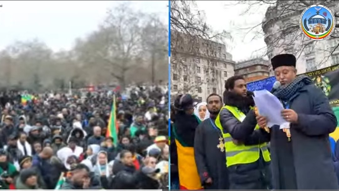 EA_DevCouncil's tweet photo. LIVE: Joint United Kingdom and Ireland #OrthodoxProtest in London! #EOTC #OrthodoxUnderAttack #Ethiopia
⏭️https://t.co/FTOsdzyoic https://t.co/04uOOb32Wb