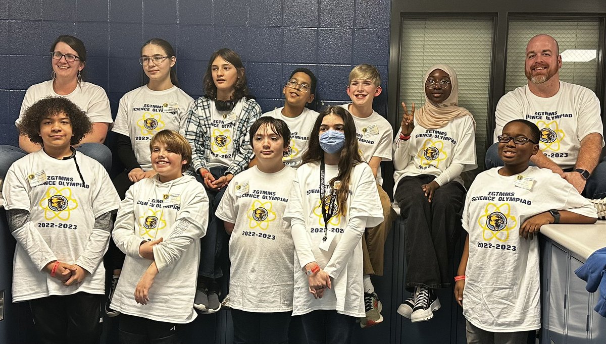 Zachary Parchomenko (@zparch) on Twitter photo This weekend the Zebulon GT Middle School Science Olympiad team competed in 18 events and medaled in 7 of them, out of 40 other teams! I’m incrediabley proud to see them soar beyond our wildest expectations! #TogetherWeExcel <a href="/ZebulonMS/">Zebulon Gifted & Talented Magnet Middle School</a> <a href="/bonnaciscience/">Keri-Sue Bonnaci</a> This weekend the Zebulon GT Middle School Science Olympiad team competed in 18 events and medaled in 7 of them, out of 40 other teams! I’m incrediabley proud to see them soar beyond our wildest expectations! #TogetherWeExcel <a href="/ZebulonMS/">Zebulon Gifted & Talented Magnet Middle School</a> <a href="/bonnaciscience/">Keri-Sue Bonnaci</a>