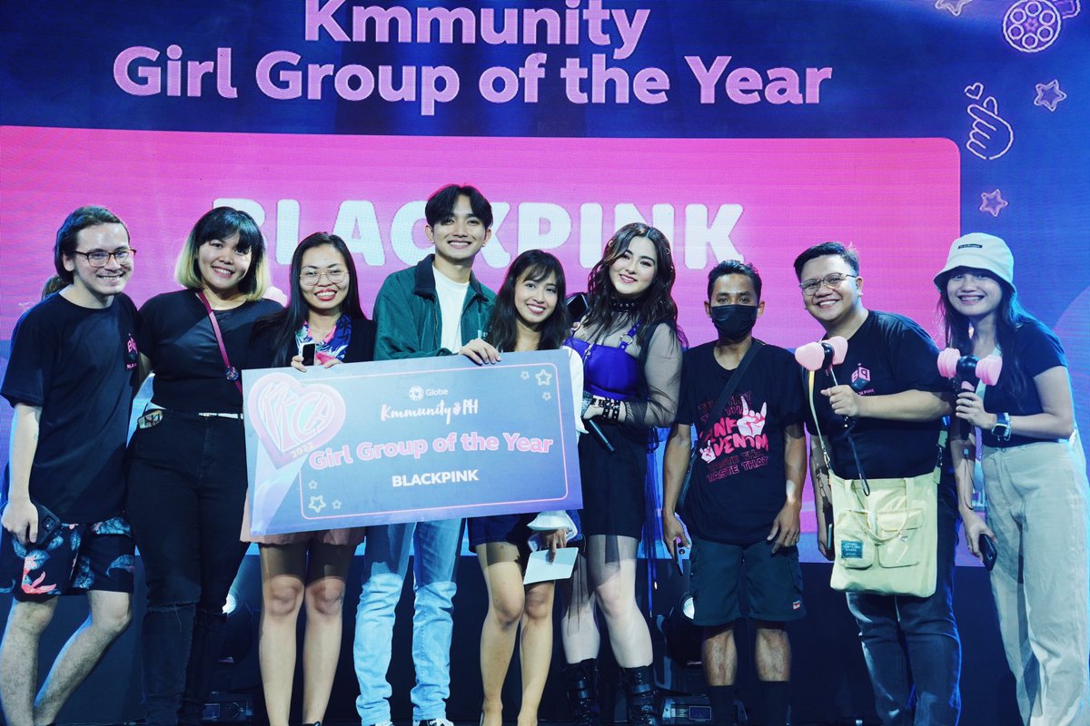 enjoyGLOBE's tweet image. Finally, the winners of #GlobeKmmunityPH #KKCA2022's K-Pop Category. 🥳 @BLACKPINK_PH, pat yourselves on the back because this was all you. Congratulations! 💙