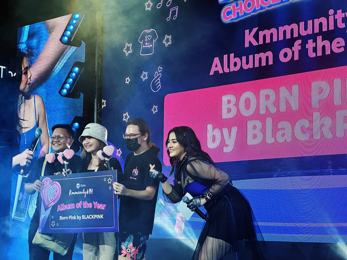 enjoyGLOBE's tweet image. Finally, the winners of #GlobeKmmunityPH #KKCA2022's K-Pop Category. 🥳 @BLACKPINK_PH, pat yourselves on the back because this was all you. Congratulations! 💙
