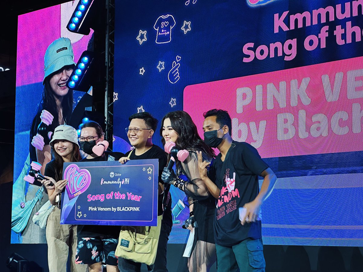 enjoyGLOBE's tweet image. Finally, the winners of #GlobeKmmunityPH #KKCA2022's K-Pop Category. 🥳 @BLACKPINK_PH, pat yourselves on the back because this was all you. Congratulations! 💙