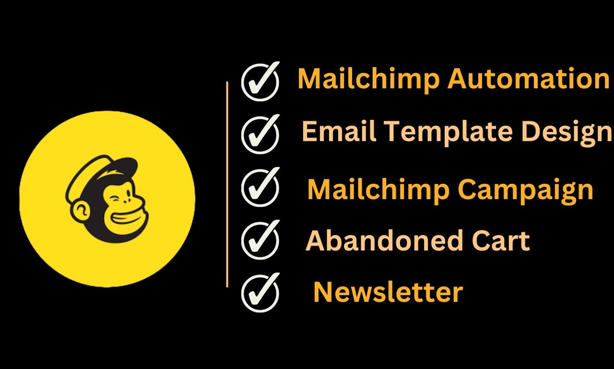 MdMasud29557241's tweet image. I will integrate MailChimp automation and template design for woo commerce

Hire Me : fiverr.com/share/RQ8Q0L

#MailchimpAutomation 
#AbandonedCart
#MailchimpCampaign
#EmailTemplate
#Newsletter