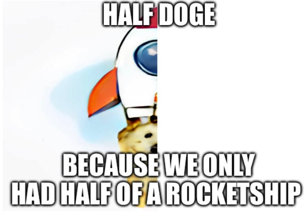 Sunpile1's tweet photo. @Mark_Crypto_off Check out Half doge bro. Best vibes i have gotten from a community in a long time!

It is renounced with burned liquidity and 0 tax. We welcome everyone with love❤️
#HALFDOGE #DOGE05 #ETH 
https://t.co/PRiTn4uO0N
Twitter: https://t.co/TXgrPCtRXW
website: https://t.co/RFMjp9EaRX https://t.co/29BTXd32wa