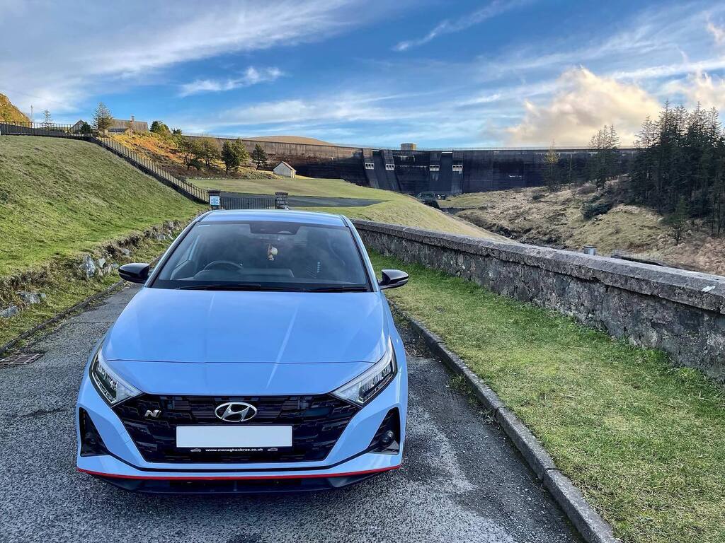 TomBoyNI's tweet photo. The electric road at Spelga Dam, Mourne Mountains, Northern Ireland. If you know, you know. #i2On #hyundai20n #i20 #nperformance #i20nperformance #nthusiast #hyundain #koreancars #hyundainclub #hothatch #carsofinstagram #shotbynthusiasts #hyundai #2Onown… https://t.co/bqFIqAkbb0 https://t.co/gVdVo0lTwk