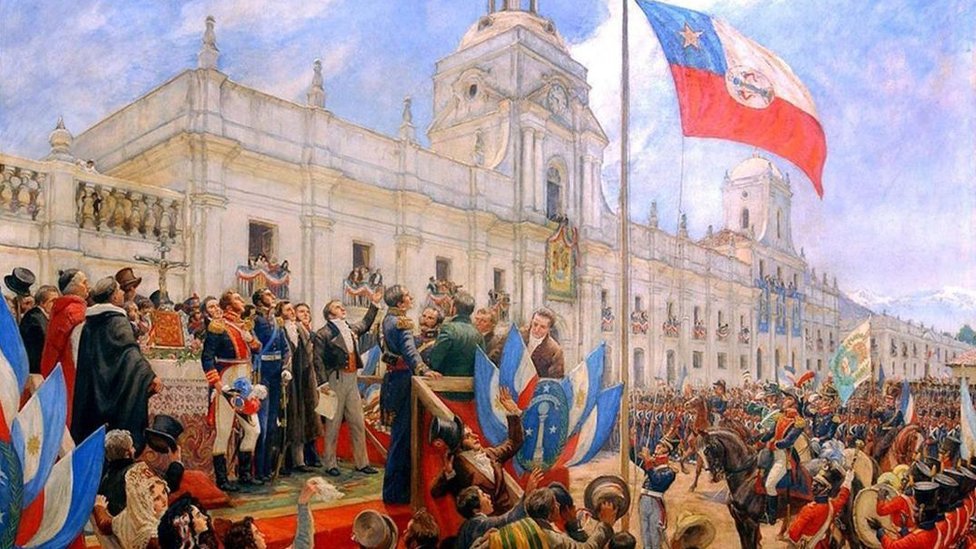 Caplevi1540's tweet photo. Por si no lo saben, hoy Chile está de cumpleaños y cumple 205 años. 

Un 12 de febrero de 1818 se firmó el acta de independencia. https://t.co/77y3PsWVFW