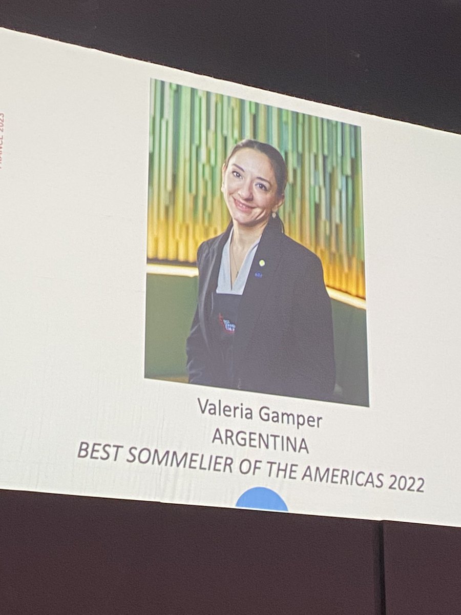 chicasommelier's tweet image. Nuestra querida Valeria Gamper es la 6ta Mejor Sommelier del Mundo y no podemos estás más orgullosos 🇦🇷♥️

#asisomms #asibestsomm #asibestsommelier2023 #meilleursommelierdumonde #meilleursommelierdumonde2023

@asisomms 
@AASommeliers