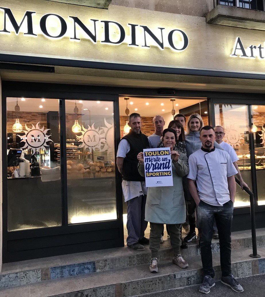 toulonmerite's tweet photo. Pour la Boulangerie Mondino aux Sablettes, c'est clair, net et précis : @toulonmerite un grand @sportingtoulon !
#toulonmerite #toulontourisme #laseyne #boulangerie #sportingclubtoulon #lessablettes https://t.co/hleGbGZk68