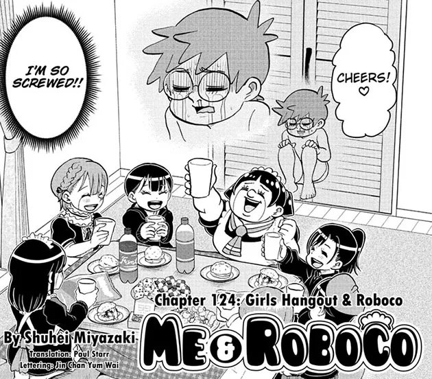 shonenjump's tweet image. Me &amp;amp; Roboco, Ch. 124: Catastrophe! Bondo’s trapped in the closet in his undies with a room full of girls outside! Read it FREE from the official source! bit.ly/40KwZMj
