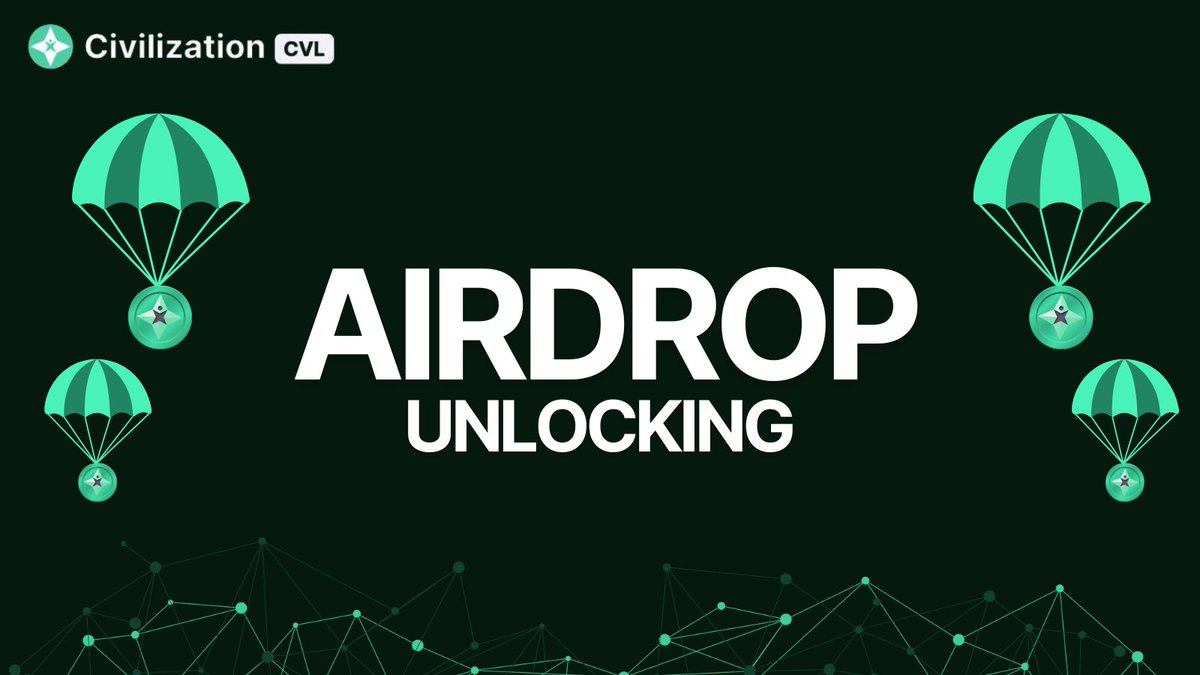 cvl_network's tweet photo. 🚀AIRDROP UNBLOCK:
February 13th at 5pm UTC

You can start the verification process now.

On the unblock day, February 13th - tokens for those who do not pass the verification will be canceled.
#airdrop #token #freetoken https://t.co/v01rFNkBnF