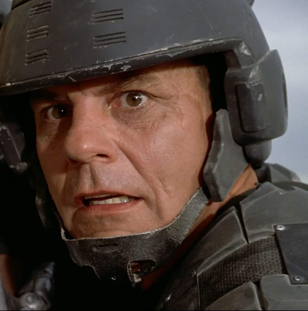 Happy Birthday to Michael Ironside who turns 73 today!  Pictured here in Starship Troopers (1997). 