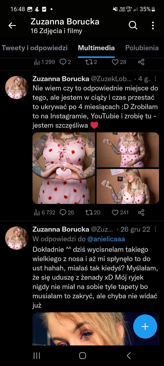 Natalqqa1324's tweet photo. @ZuzekLobuzzek Wow czyli teraz zamiast udawać aderke udajesz Zuzie... ciekawe https://t.co/Zfs63RKKHu