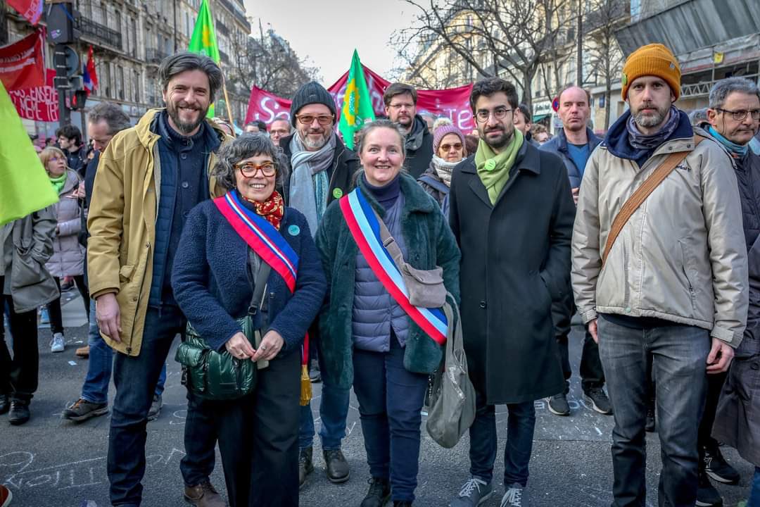 Hier et les semaines passées, EELV Pantin marchait pour défendre la justice sociale et climatique, en dénonçant une réforme des retraites injuste et inutile #retraite60ans 
On continue à se mobiliser dans les semaines qui viennent

📷 Eric Coquelin