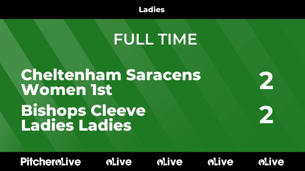 BishopsCleeveFC's tweet image. FULL TIME: Cheltenham Saracens Women 1st 2 - 2 Bishops Cleeve Ladies Ladies
#CHEBIS #Pitchero
pitchero.com/clubs/bishopsc…
