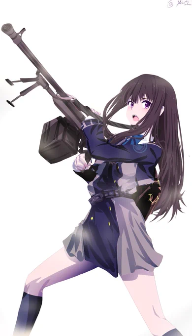 井ノ上たきな   #リコリコ「私が千束の嫁じゃい(°▽°)」 