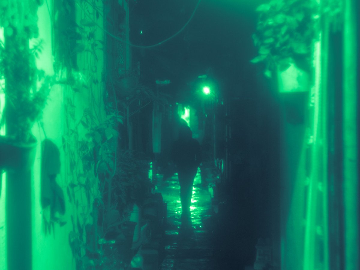 Color study - Green Neo Noir