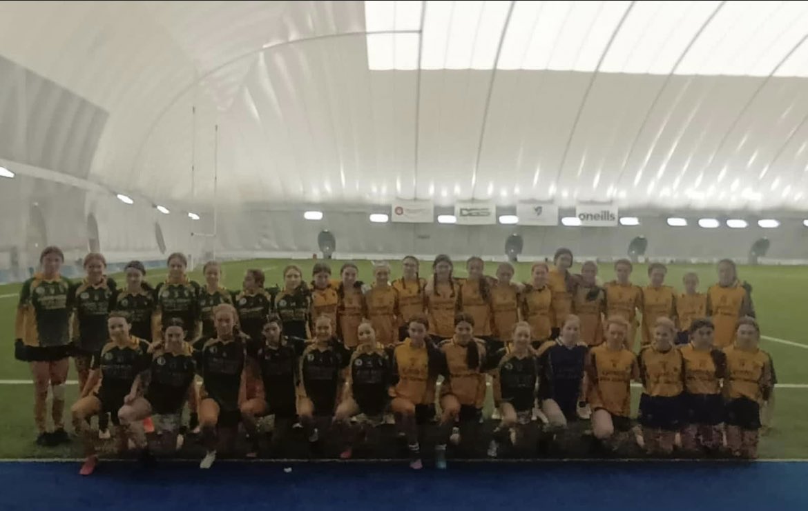 LeitrimLGFA's tweet photo. Our U14 squad of 35 were in Connacht GAA Centre of Excellence yesterday where they played games against @Clarelgfa
Great experience for the girls 💚💛

#CantSeeCantBe #gaadevelopment #LeitrimLGFA https://t.co/ttJSdHYwGU