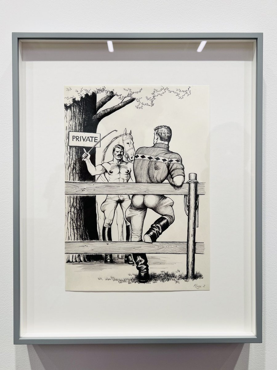 🐴Tom of Finland at <a href="/davidkordansky/">David Kordansky Gallery</a> 🐴