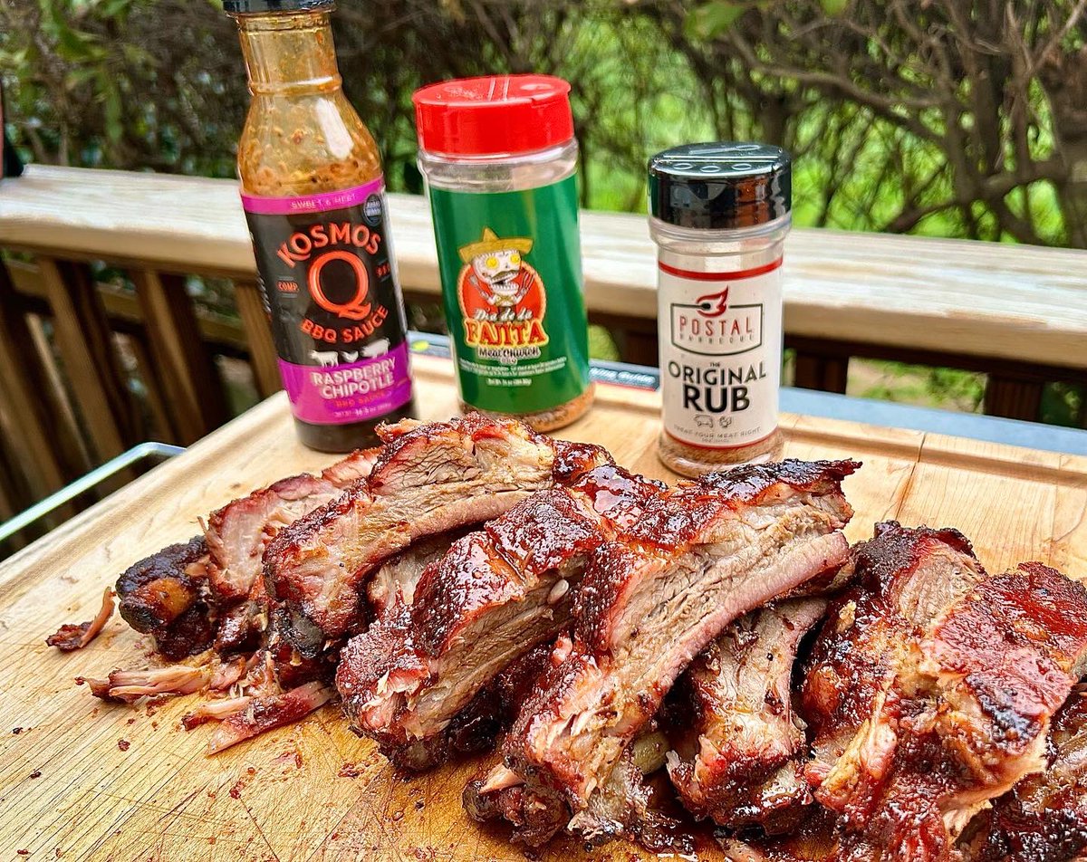 TW_Barbecue's tweet photo. Smoked Game Day Baby Back Ribs!
#twbarbecue #chemicalfreecharcoal #thegoodcharcoal #8pounds4good #TGCC #raleighfoodpics #raleighbbq #bbq #ncbbq #babybackribs #postalbarbecue #snsgrills #kosmoq #meatchurch #superbowlLVII #thebutchersmarketraleigh #cheshirepork https://t.co/652yppfZEJ
