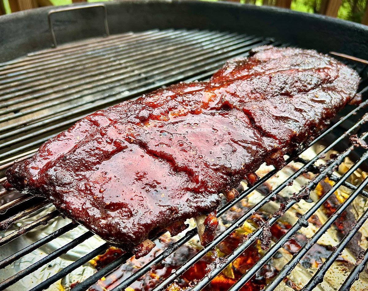 TW_Barbecue's tweet photo. Smoked Game Day Baby Back Ribs!
#twbarbecue #chemicalfreecharcoal #thegoodcharcoal #8pounds4good #TGCC #raleighfoodpics #raleighbbq #bbq #ncbbq #babybackribs #postalbarbecue #snsgrills #kosmoq #meatchurch #superbowlLVII #thebutchersmarketraleigh #cheshirepork https://t.co/652yppfZEJ