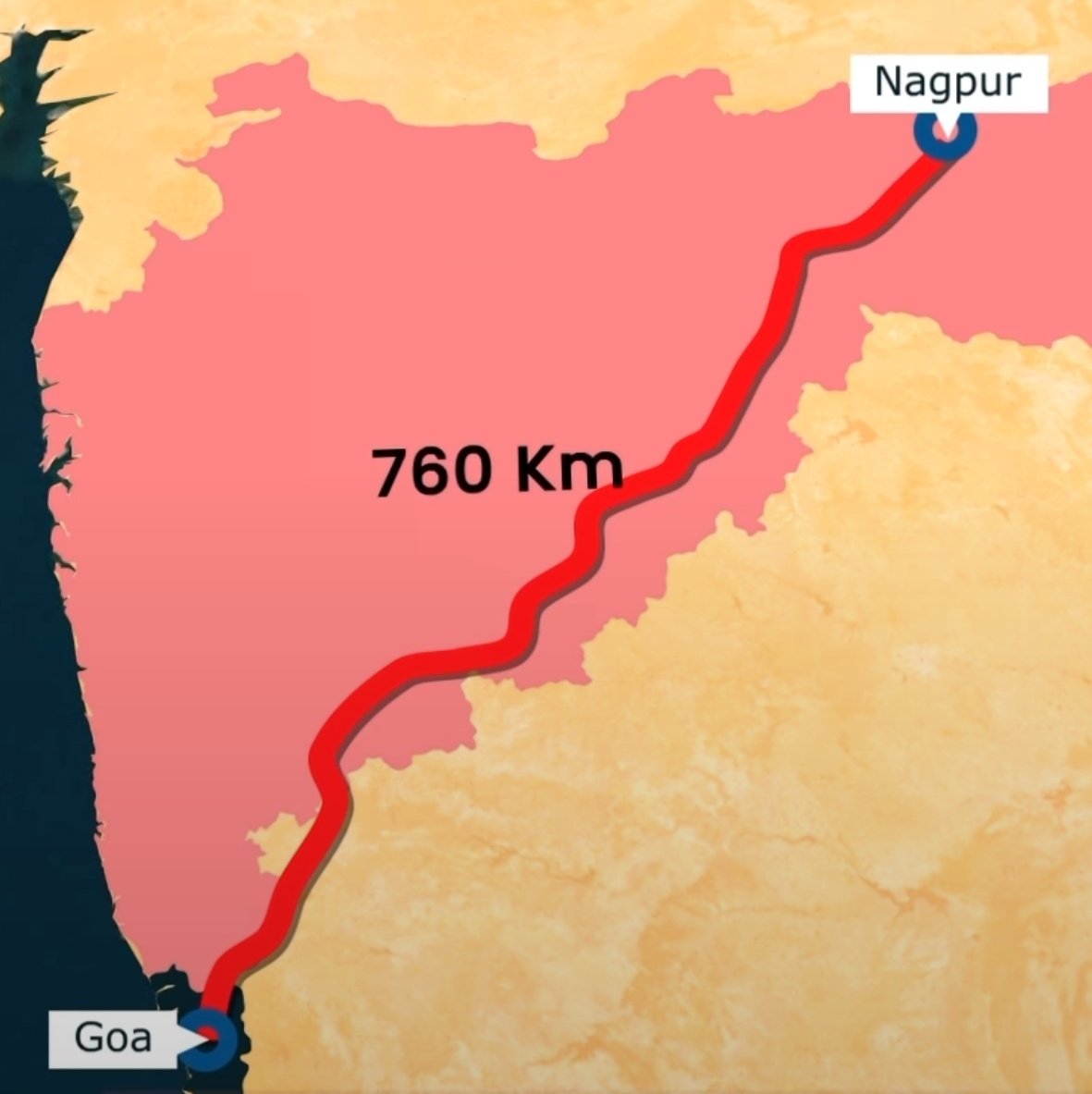 Infra News India (INI) on Twitter "The NagpurGoa (Pavnar