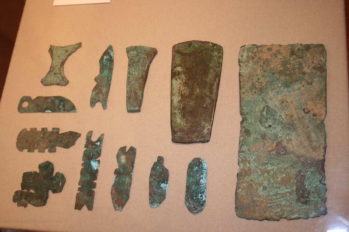 Gregory L Little, Ed.D. on Twitter "Copper artifacts recovered from