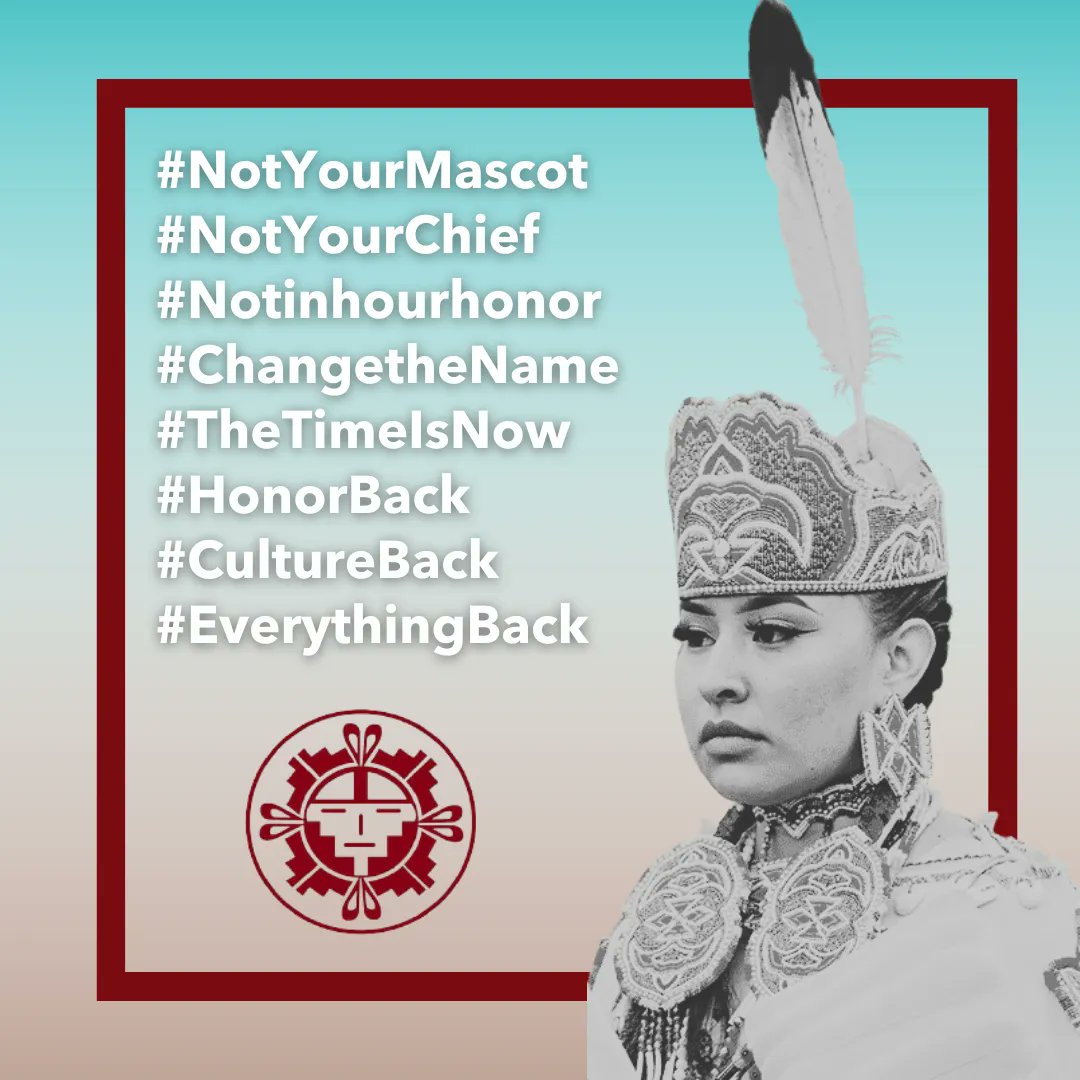 IndianAffairs's tweet photo. LIKE &amp; SHARE!!! #Notinhourhonor #ChangetheName #NotYourChief #Football #Biggame #protest #racism #KansasCityChiefs #StateFarmStadium #Rihanna #NFL #SuperBowlLVII #touchdown #TheTimeIsNow #HonorBack #CultureBack #EverythingBack https://t.co/RCbD9qmkQU