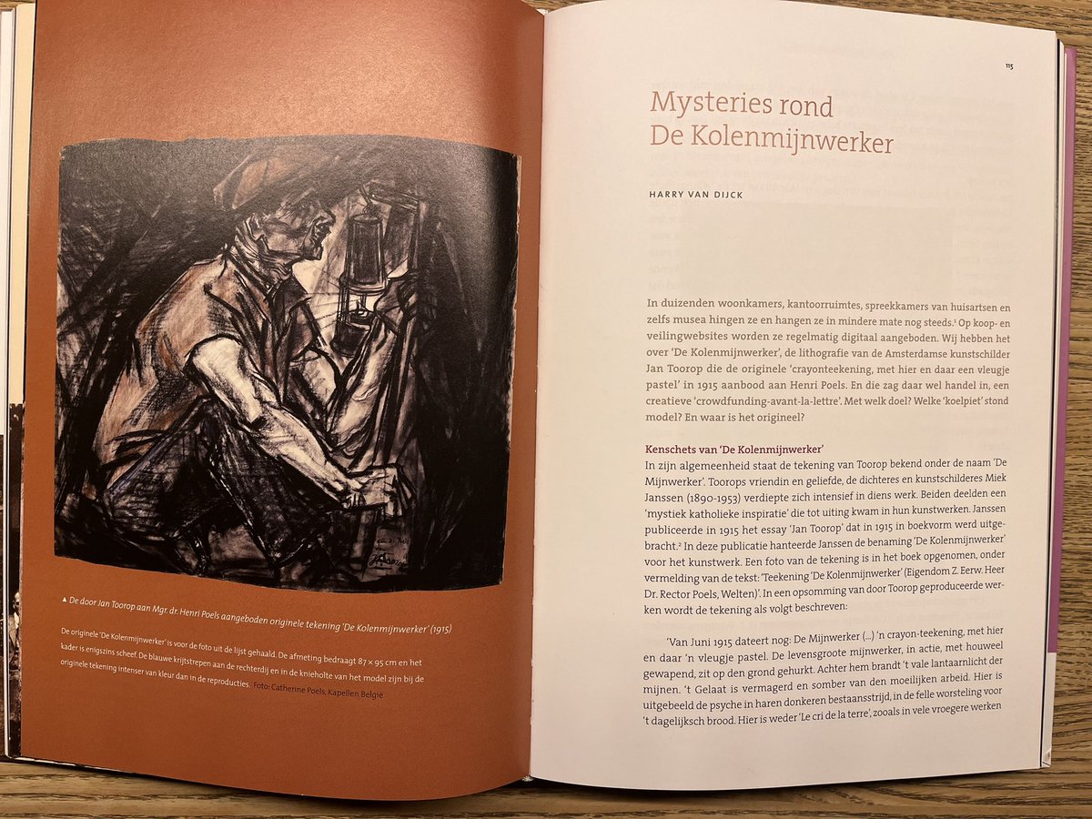 DijckHarry's tweet photo. @MeyerRon Zie ook het uitgebreide artikel ‘Mysteries rond de Kolenmijnwerker’ (17 pag.) in het in 2022 verschenen boek over Henri Poels! https://t.co/9k8LXceEYw
