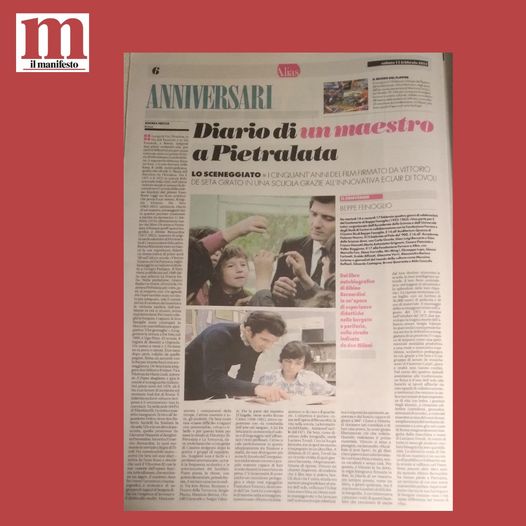 La storia di "Diario di un maestro", lo sceneggiato di Vittorio De Seta andato in onda sulla Rai 50 anni fa. Un pezzo di storia della Tv e della scuola italiana. Il mio articolo per <a href="/ilmanifesto/">il manifesto</a> --> ilmanifesto.it/cinquantanni-d…