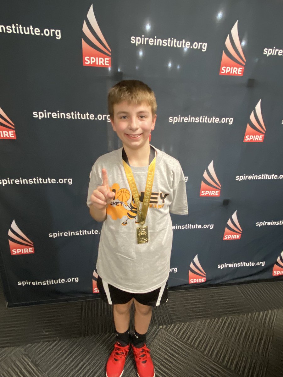Congratulations Mentor’s 4th grade boys travel basketball team on winning the Honey Bucket Tournament! 🏀 <a href="/mentorbball/">Mentor Basketball</a> #OnceACard