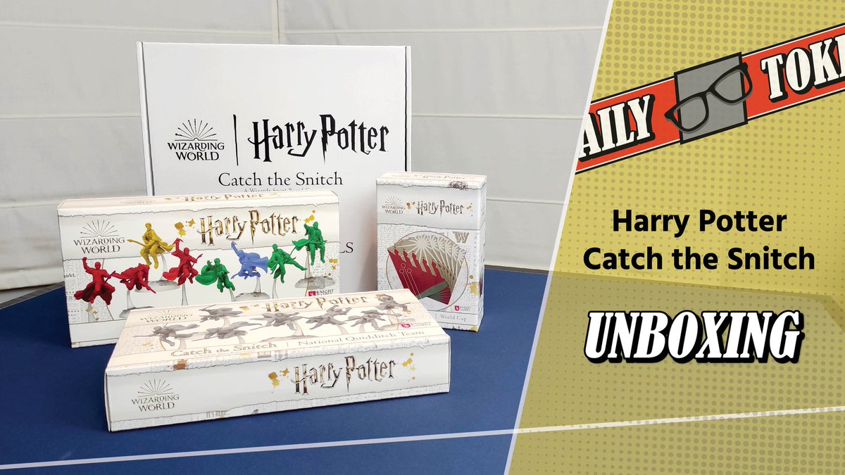ElDailyToken's tweet photo. Y aquí tenéis el segundo #unboxing del KS de #HarryPotter Catch the Snitch de @knightmodels! Esta vez os enseñamos las expansiones de los Jugadores Estrella, el Equipo Nacional, la Copa del Mundo y los Stretch Goals! #juegosdemesa #boardgames #quiddich
→ https://t.co/ImHDILIe5e https://t.co/5l9Yd0jzAL