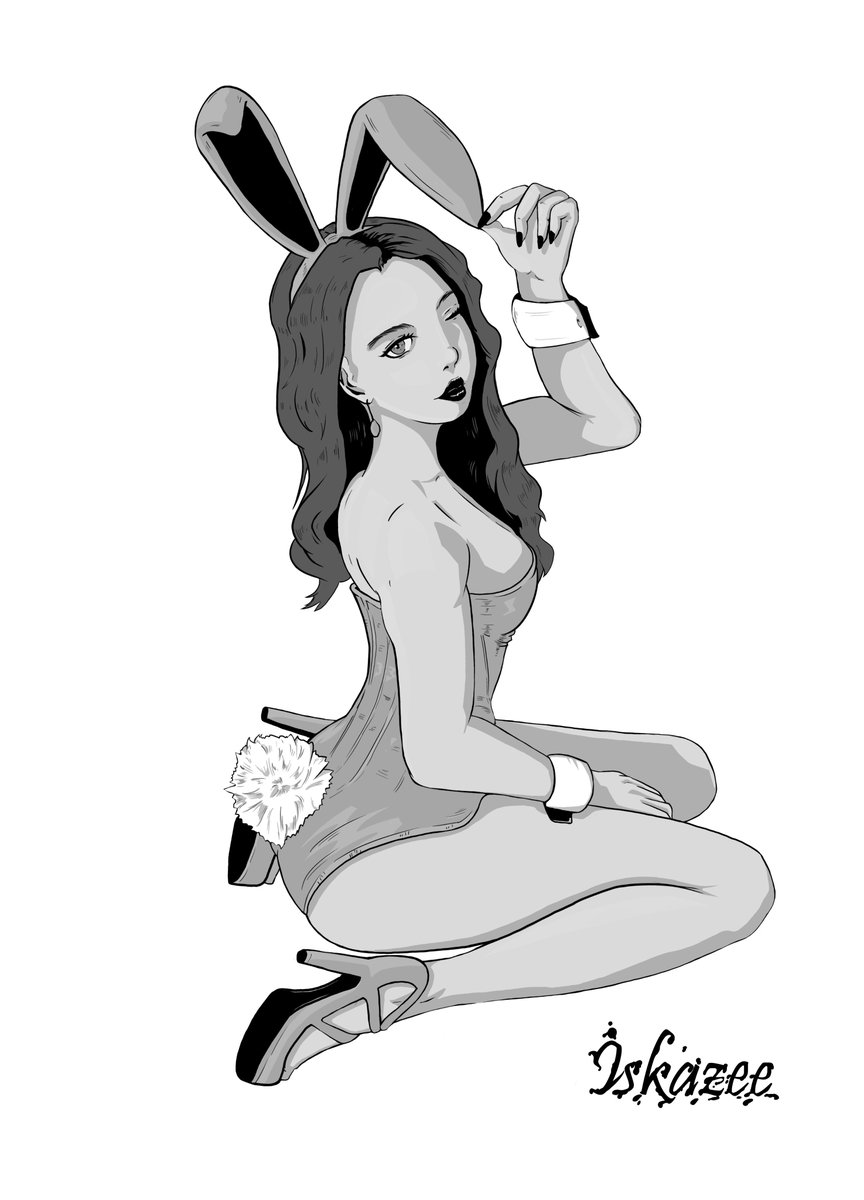 Iskazee's tweet image. Bunny girl (just for practice)
#illustration #artwork #bunnygirls #DigitalArtist #digitalart #sketch
