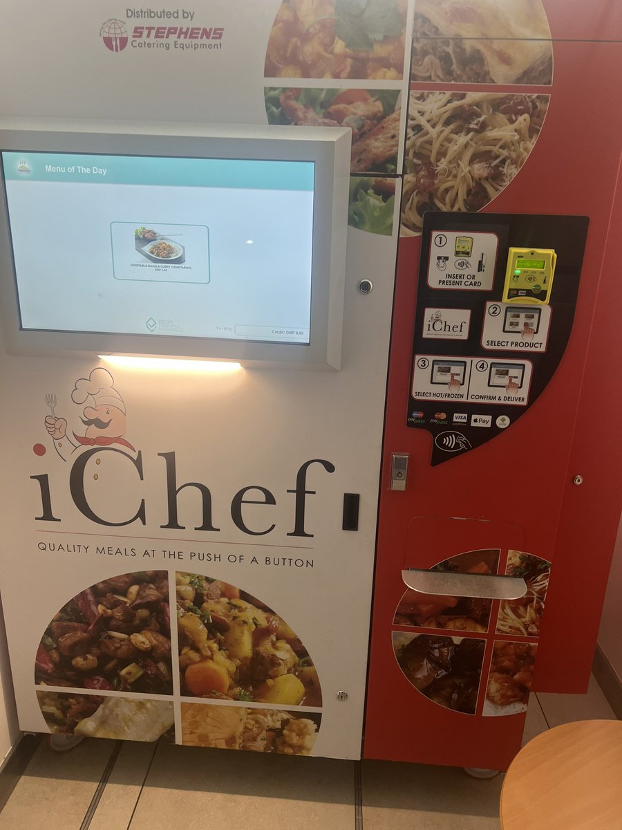 I think I’ll try the i chef next instead of the hospital food….👀