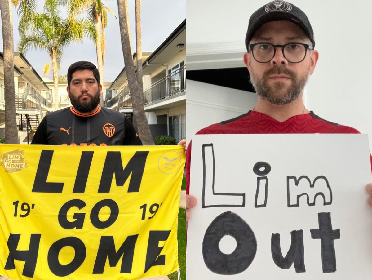 vcfUSA's tweet photo. Yesterday our @vcfusa members in New York, Los Angeles and Miami protested against Peter Lim’s and Meriton’s ownership of @valenciacf . It truly pains us to see how our beloved club is being run. We need change now! Lim Go Home!!! https://t.co/tSmXAnuDFg