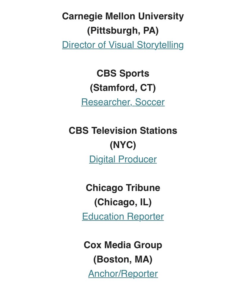 Media Jobs and Internships on Twitter "RT MEOjobs BREAKING We’ve