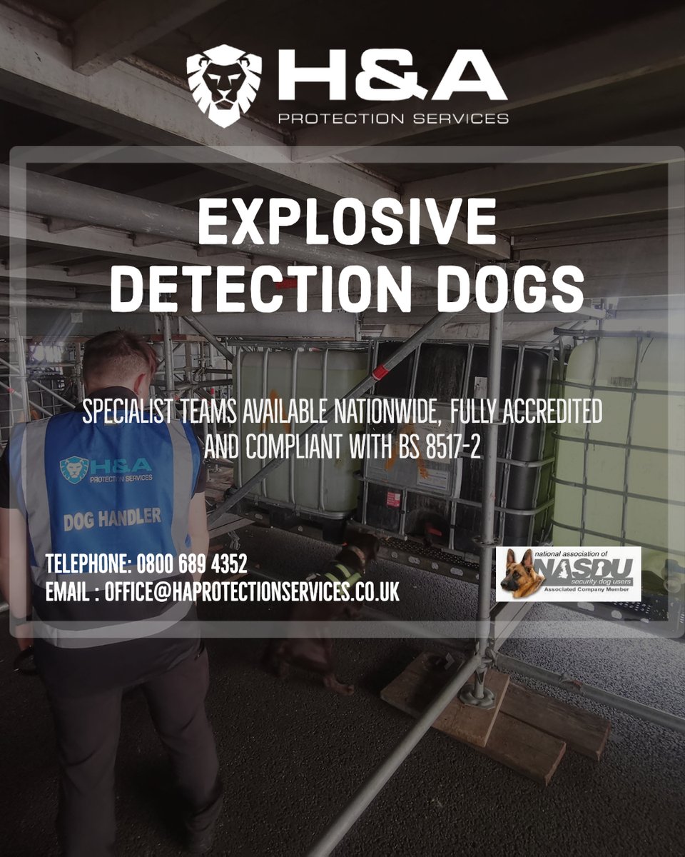 HnAProtection's tweet image. It&apos;s more important than ever to stay vigilant when it comes to counter terrorism. H&amp;amp;A Protection Services, understands the importance of ensuring the safety and security of events, this is why we offer multiple solutions to help mitigate these risks.