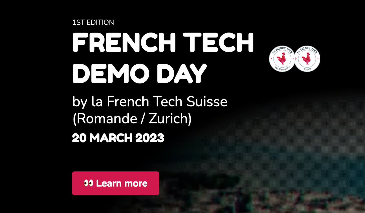 La French Tech Switzerland tweet media