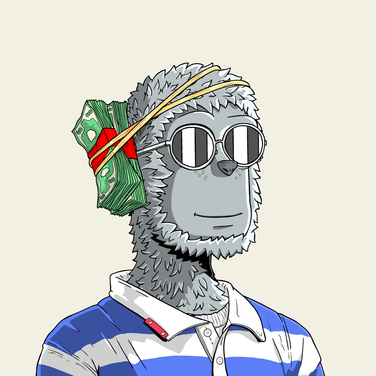 y00tsMintBot's tweet photo. 🎉 y00t #5501 just arrived to y00topia! 🎉

🖼️ Background: Cannoli Cream

🖐️ Fur: Stone

😑 Face: Wholesome

🧥 Clothes: Rugby Shirt

🎩 Head: Money Bands

👓 Eyewear: Abbey Roads

🔗 https://t.co/FxQahTTxsf https://t.co/5BHZfCQF9C