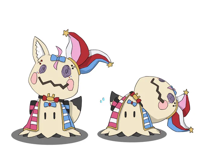#絵まる尾丸ポルカミミッキュ の ばけのかわ 