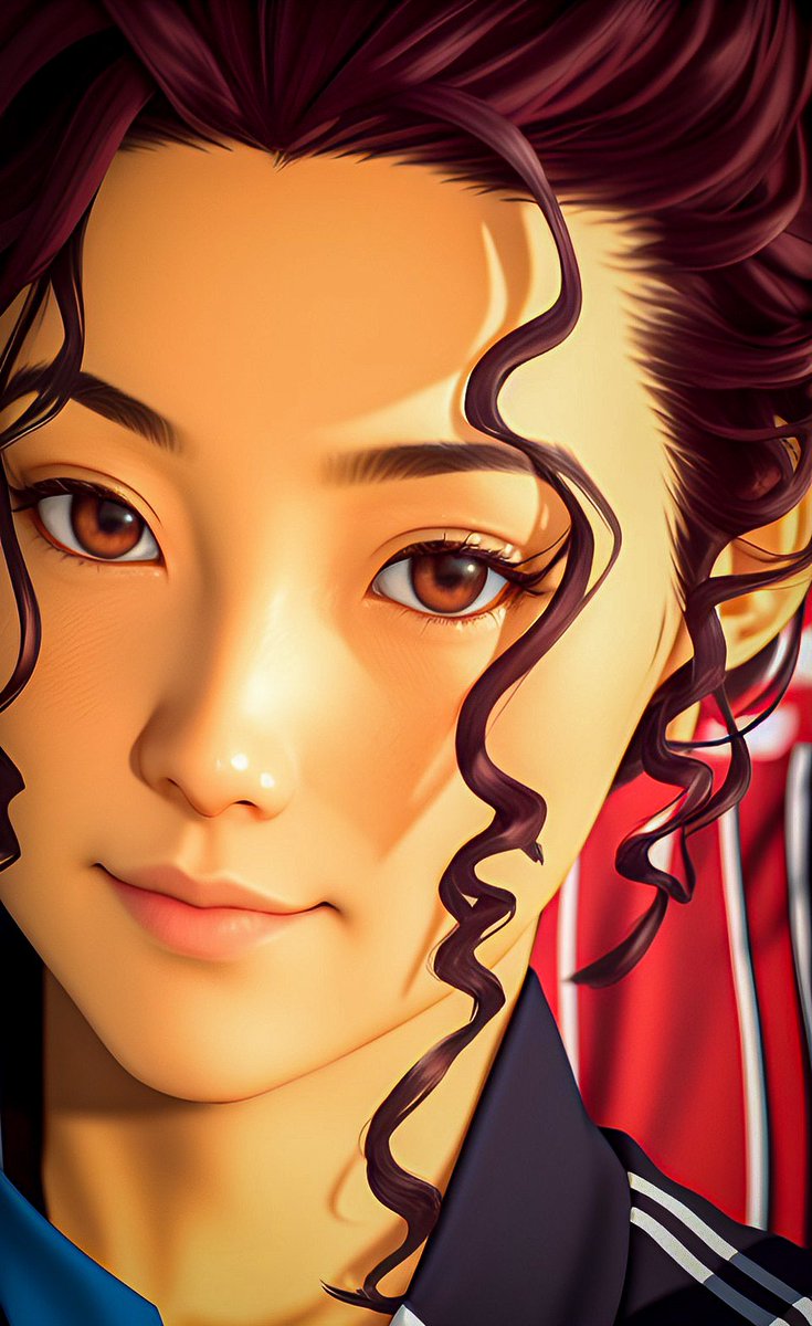 Continuity from mix Ai and Sketch for  Slamdunk Character